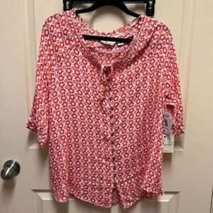 Cafe Marrakesh 3/4 Sleeve Top